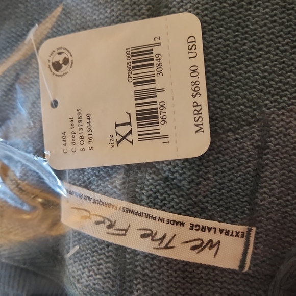 Free People Anyway Tee Deep Teal FP1012 - Picture 4 of 5